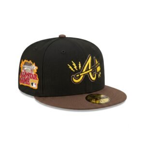 GORRA ATLANTA NEGRO CON CAFÉ ASG 2000