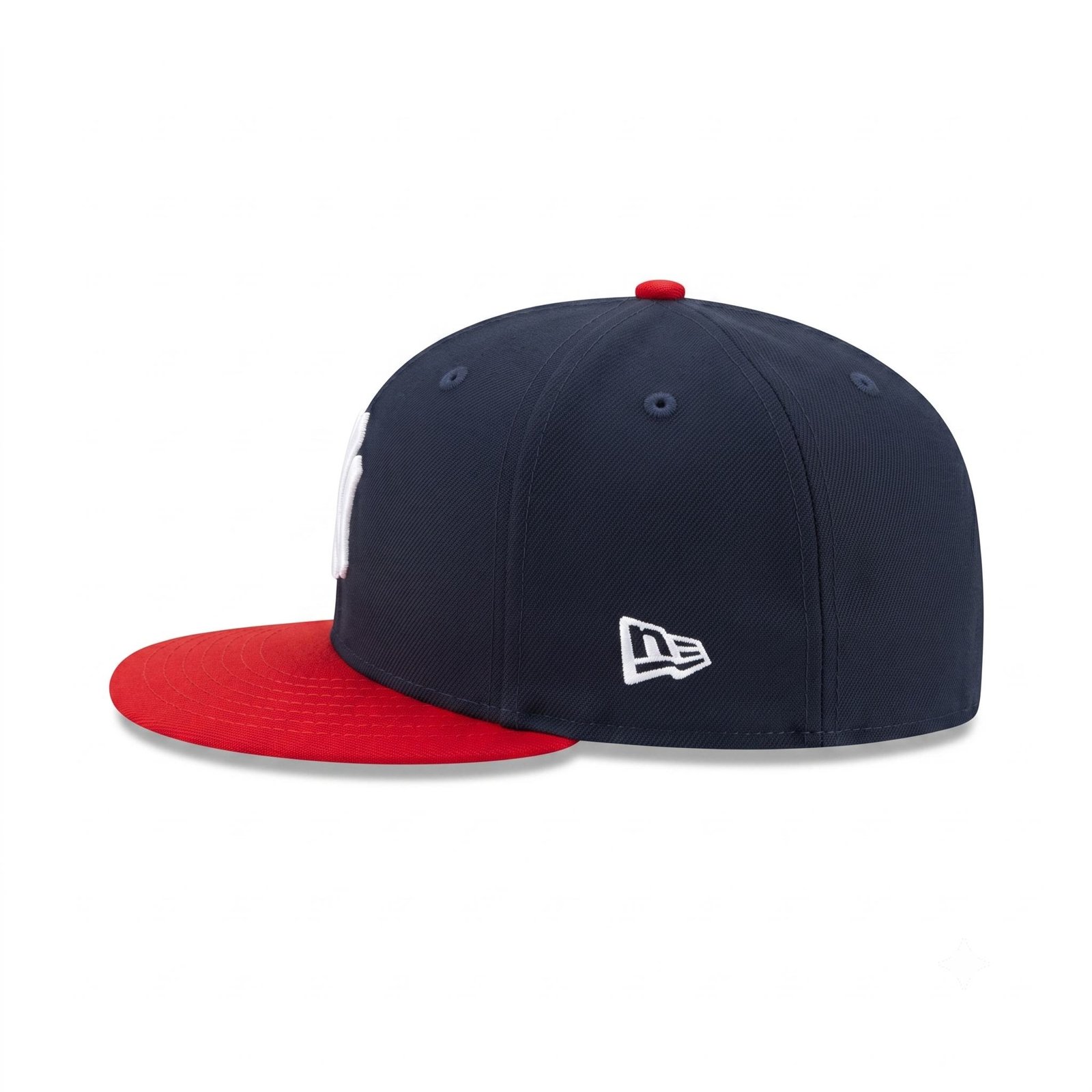 GORRA ATLANTA AZUL MARINO CON ROJO - Image 2