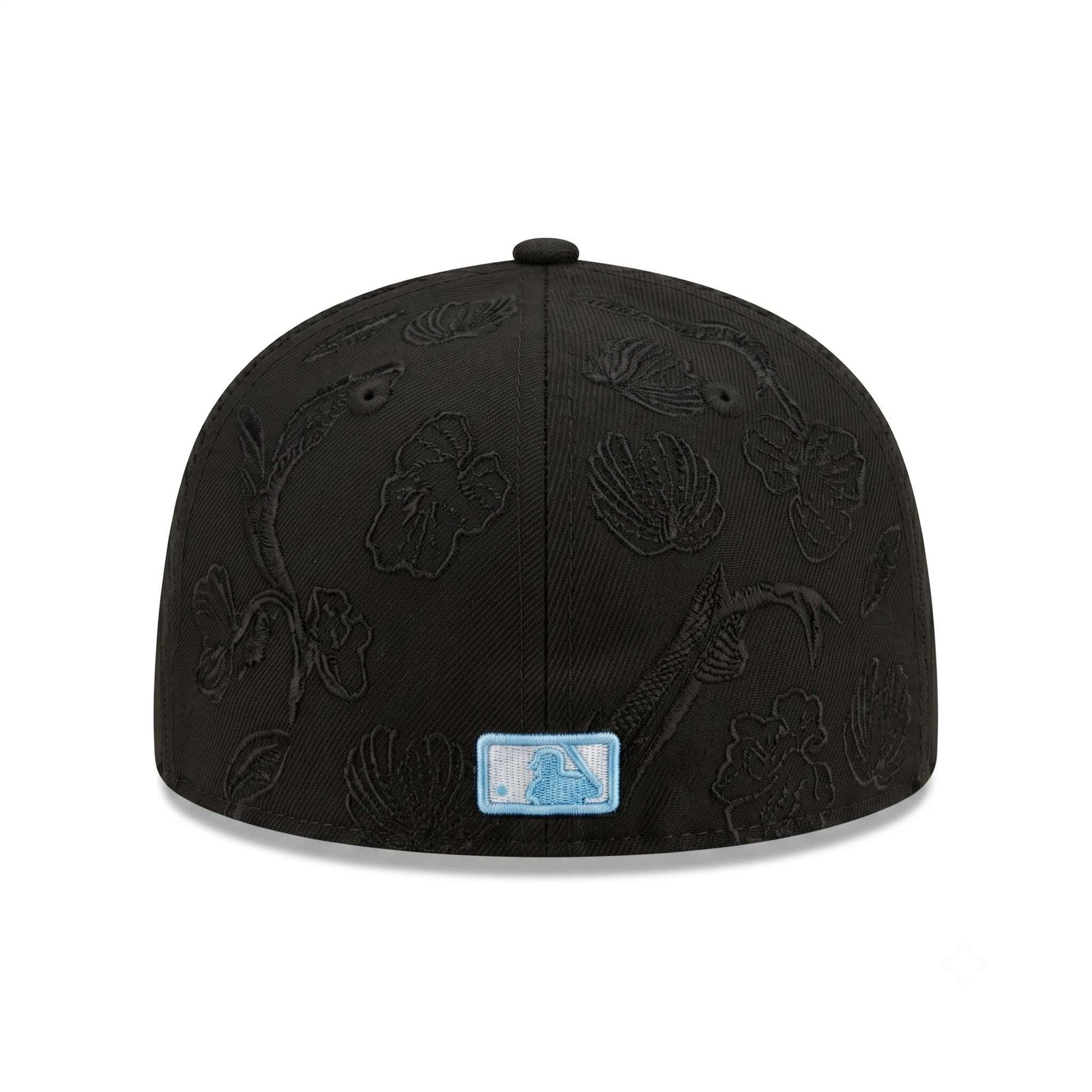 GORRA ATLANTA NEGRO CON AZUL SWIRL - Image 3