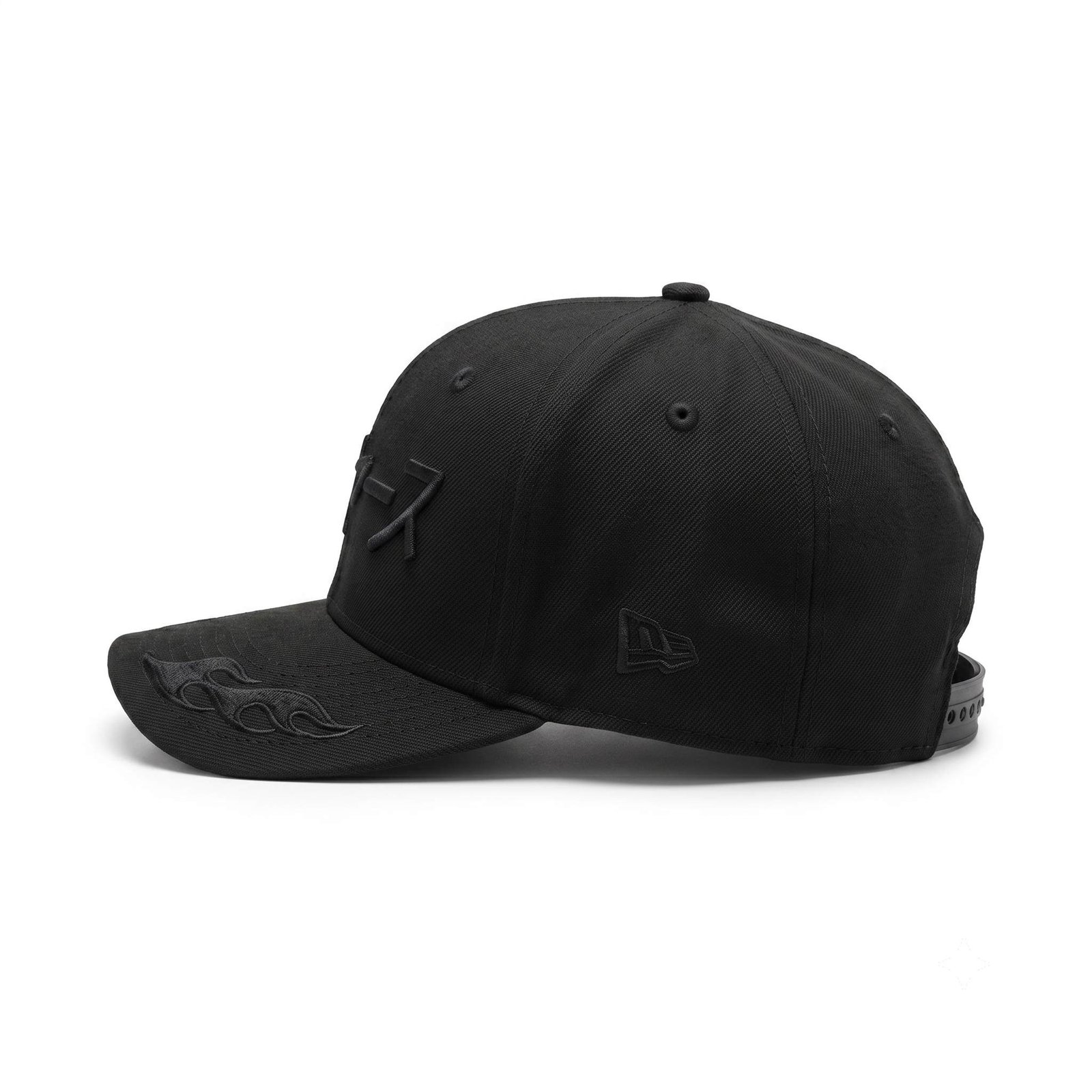 GORRA OTHANI BLACK IN BLACK FLAMAS - Image 4