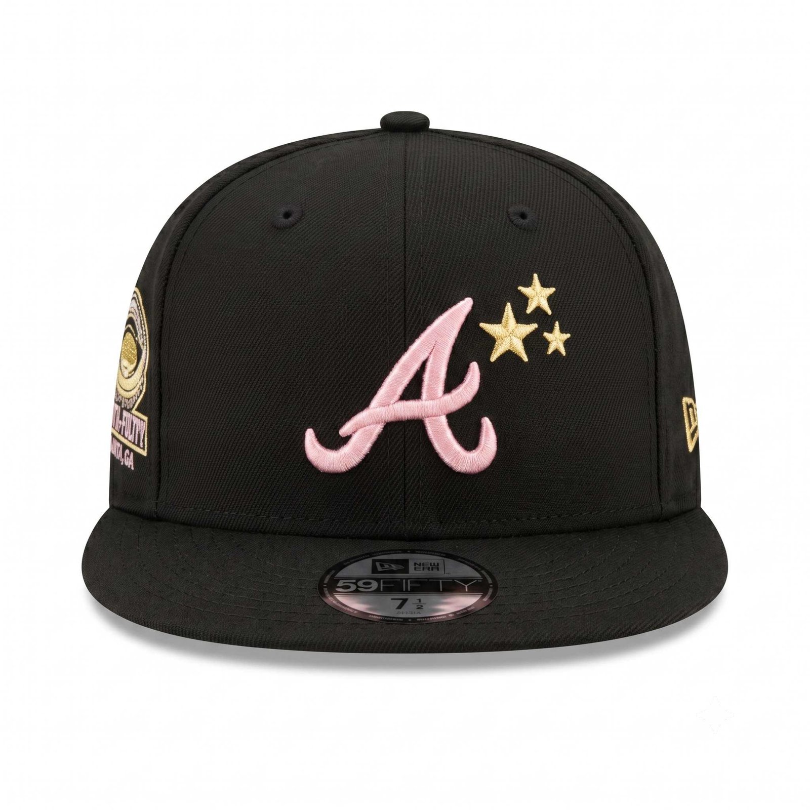 GORRA ATLANTA NEGRO CON ROSA FULTON STADIUM - Image 5
