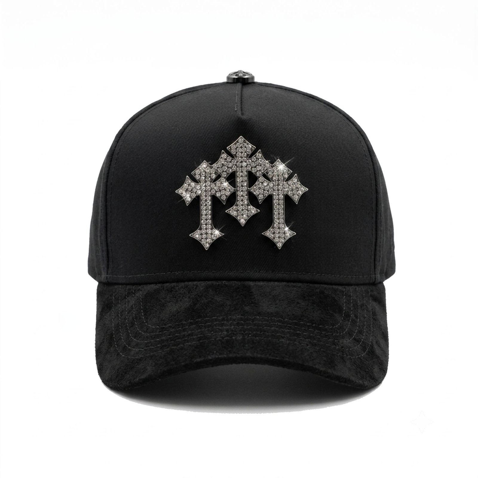 GORRA CRUCES CHROME PLACA DIAMANTES - Image 5