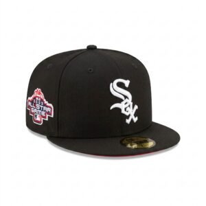 GORRA SOX NEGRO CON ROJO ALL STAR GAME 2003