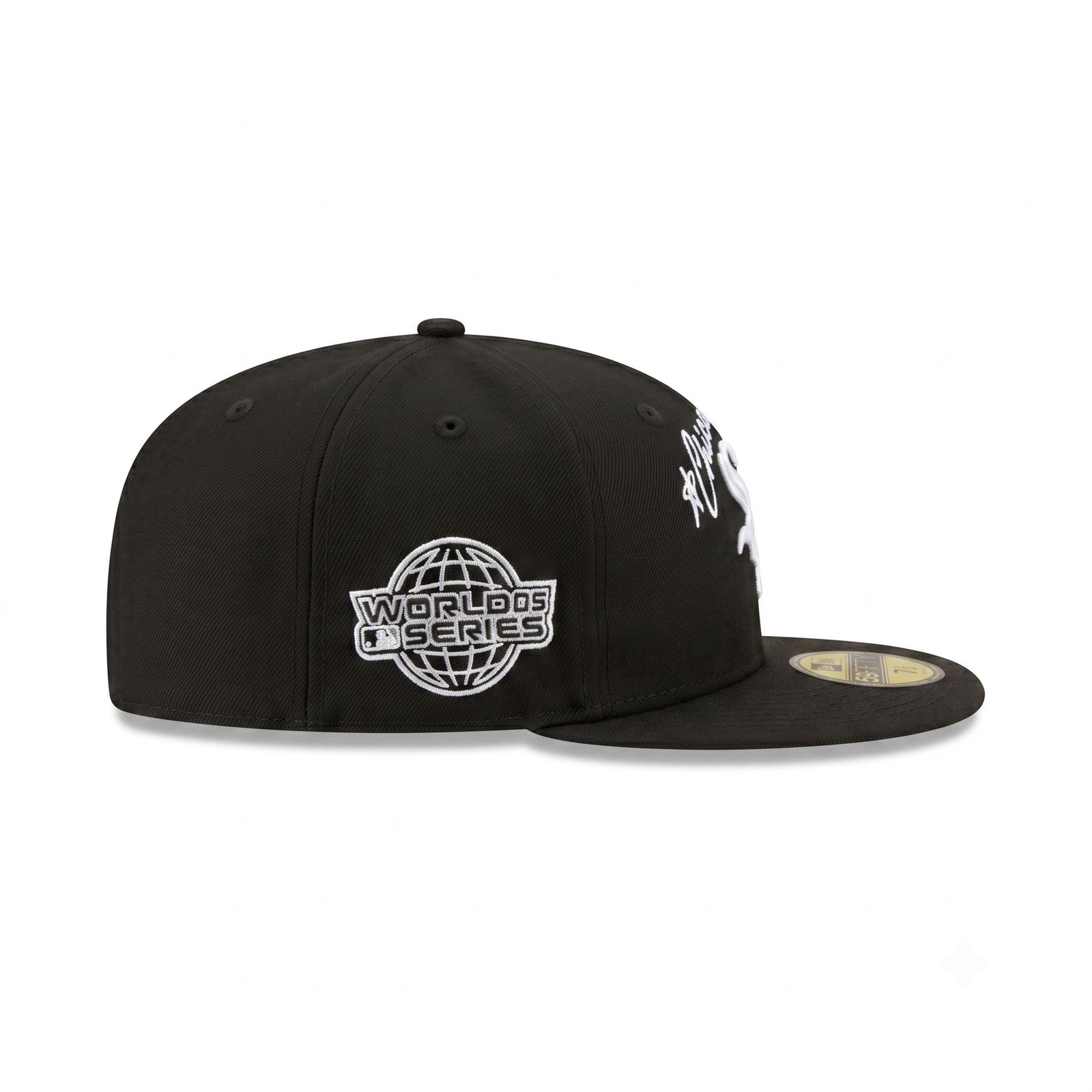 GORRA SOX NEGRO WORLD SERIES 2005 AUTOGRAFO - Image 2