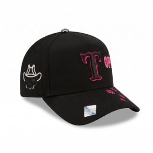 GORRA TEMPO ROSA CON NEGRO