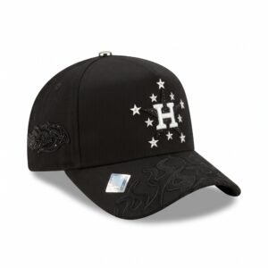 GORRA HOUSTON BLACK FLAMES