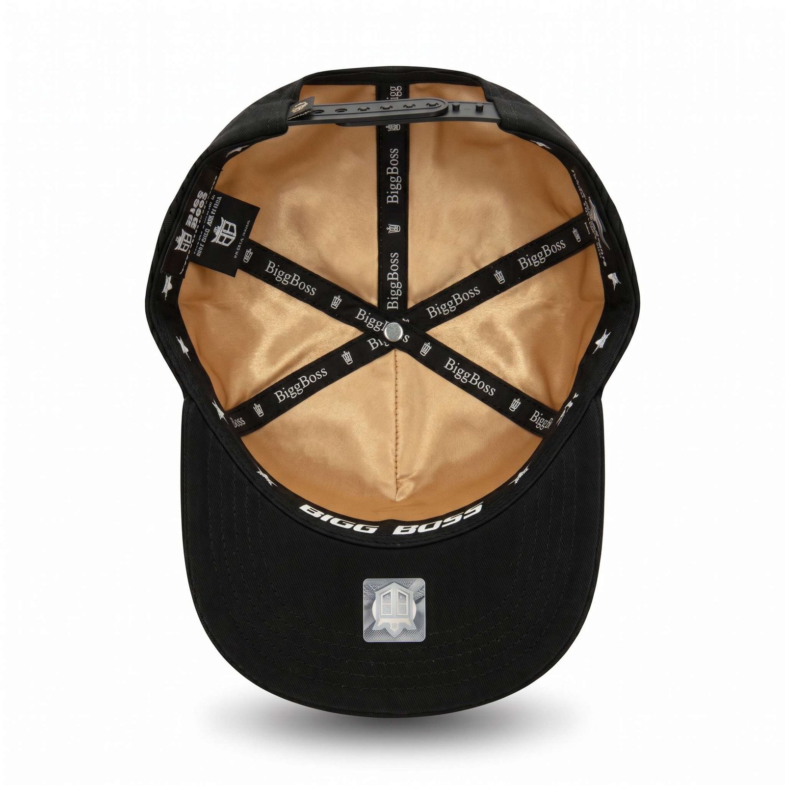 GORRA NOTHING IS EASY BLACK/GOLD - Imagen 6