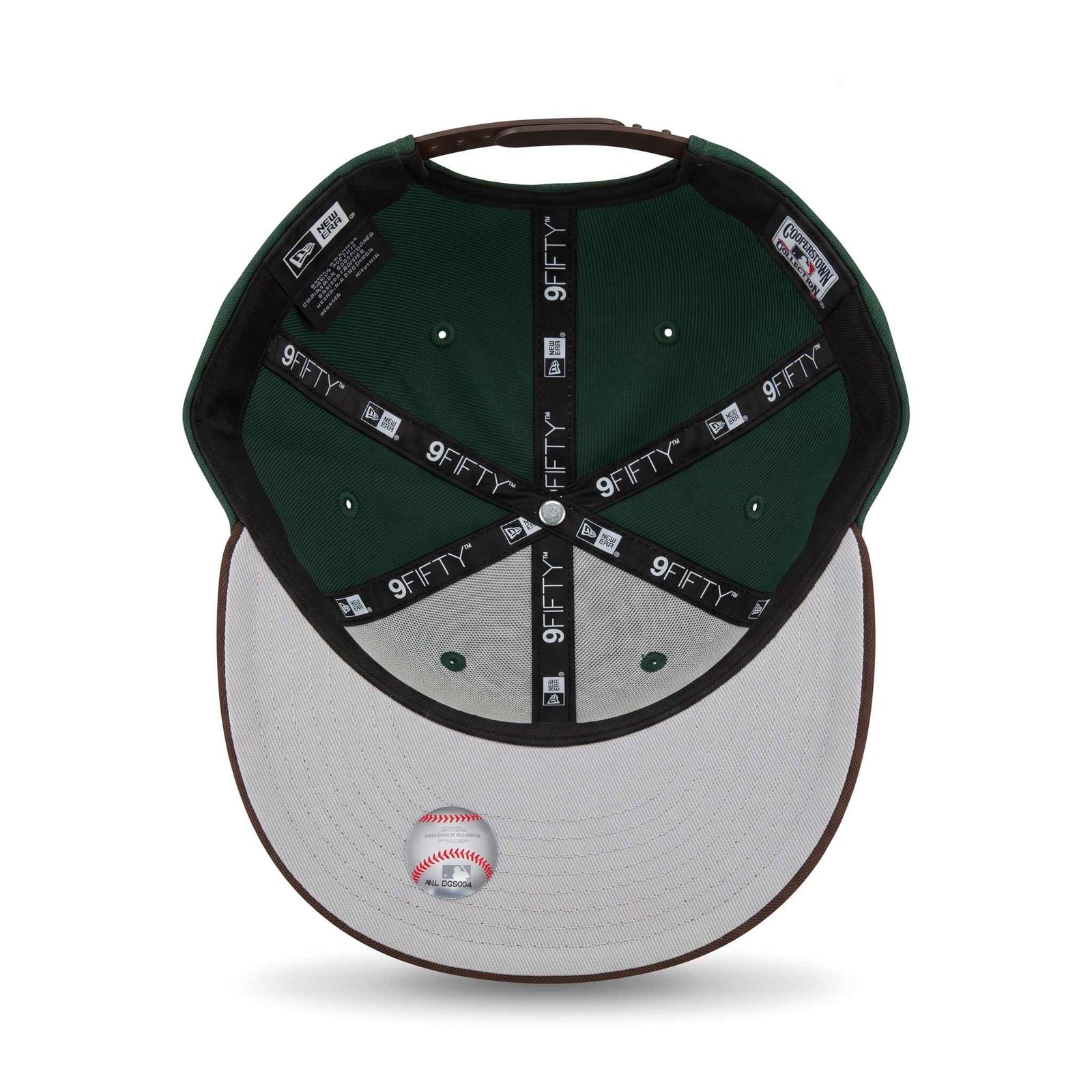 GORRA BLUE JAYS VERDE OSCURO CON CAFÉ 30TH SEASON - Imagen 6